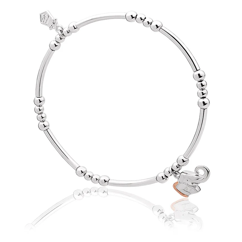 Clogau Affinity Sterling Silver Elephant Bead Bracelet