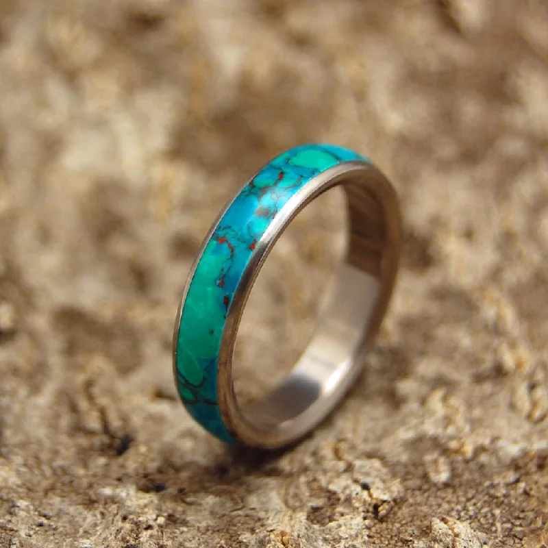 Women's 18K Gold Solitaire Diamond Ring for an Elegant Everyday LookStone Of Eilat | Men's Chrysocolla Stone & Titanium Wedding Ring Women's 18K Gold Solitaire Diamond Ring for an Elegant Everyday LookStone Of Eilat | Men's Chrysocolla Stone & Titanium Wedding Ring