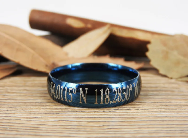 Men's stackable rings for a layered lookLatitude Longitude Ring, Coordinate Ring, Longitude Latitude, Personalized Ring, Personalized Jewelry,ring coordinates Men's stackable rings for a layered lookLatitude Longitude Ring, Coordinate Ring, Longitude Latitude, Personalized Ring, Personalized Jewelry,ring coordinates