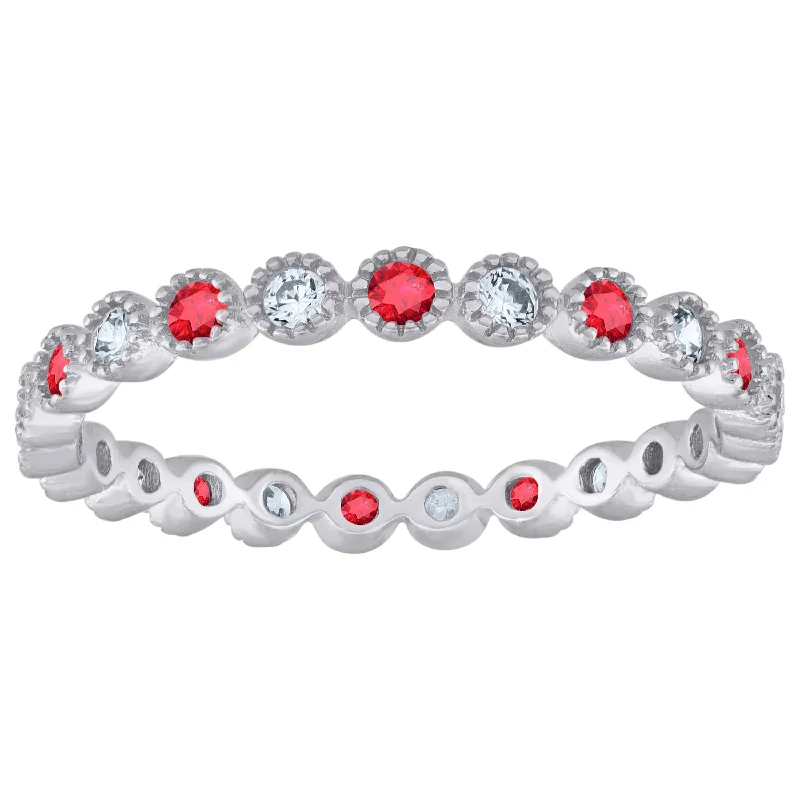 Knuckle - Duster Fashion Rings in Black - Plated Metal with Spike DetailsKeene Jewelers 925 Sterling Silver Womens White Red Cubic-Zirconia Ring Size 7 Knuckle - Duster Fashion Rings in Black - Plated Metal with Spike DetailsKeene Jewelers 925 Sterling Silver Womens White Red Cubic-Zirconia Ring Size 7