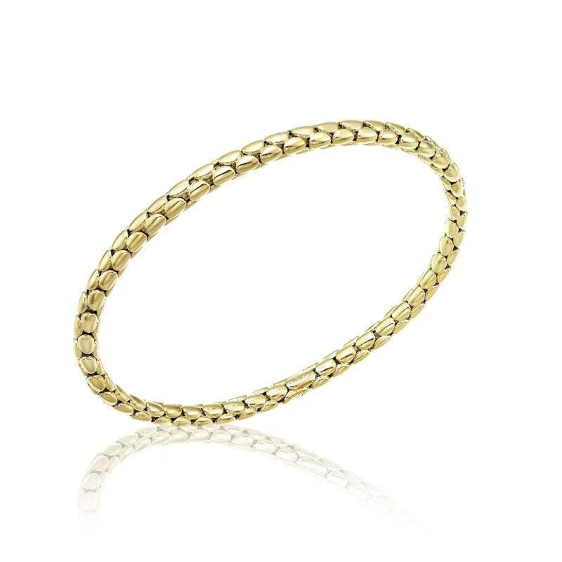 Chimento Stretch Spring 18ct Yellow Gold Bracelet