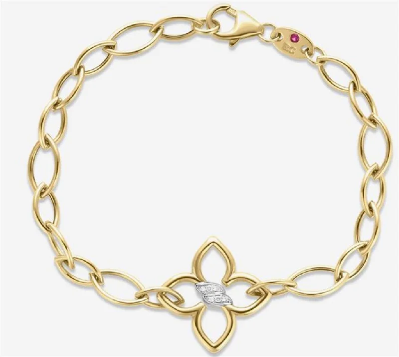 Men's Ruby Engagement Rings in Rose Gold with a Solitaire Design for a Romantic GestureRoberto Coin Cialoma Flower Bracelet Men's Ruby Engagement Rings in Rose Gold with a Solitaire Design for a Romantic GestureRoberto Coin Cialoma Flower Bracelet