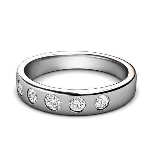 Men's turquoise - inlaid rings for a southwestern feel0.75 CT Round Cut Diamonds - Mens Wedding Band Men's turquoise - inlaid rings for a southwestern feel0.75 CT Round Cut Diamonds - Mens Wedding Band