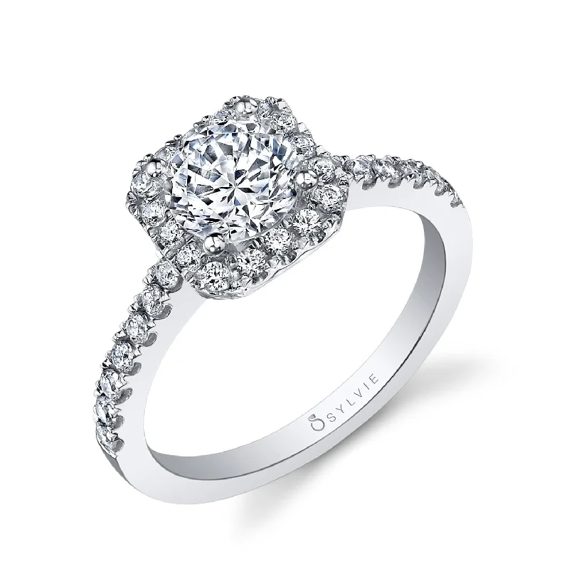 Men's Topaz Engagement Rings in 10K Gold with a Channel - Set Diamond BandSylvie Collection 14K White Gold Cushion Halo Engagement Ring Setting .41tw Men's Topaz Engagement Rings in 10K Gold with a Channel - Set Diamond BandSylvie Collection 14K White Gold Cushion Halo Engagement Ring Setting .41tw