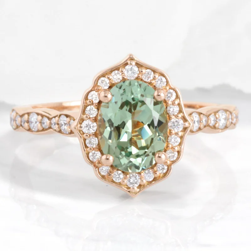 Men's Turquoise Engagement Rings in 925 Silver with a Southwestern - Inspired BandOval Green Sapphire Ring in Vintage Floral Diamond Band Men's Turquoise Engagement Rings in 925 Silver with a Southwestern - Inspired BandOval Green Sapphire Ring in Vintage Floral Diamond Band