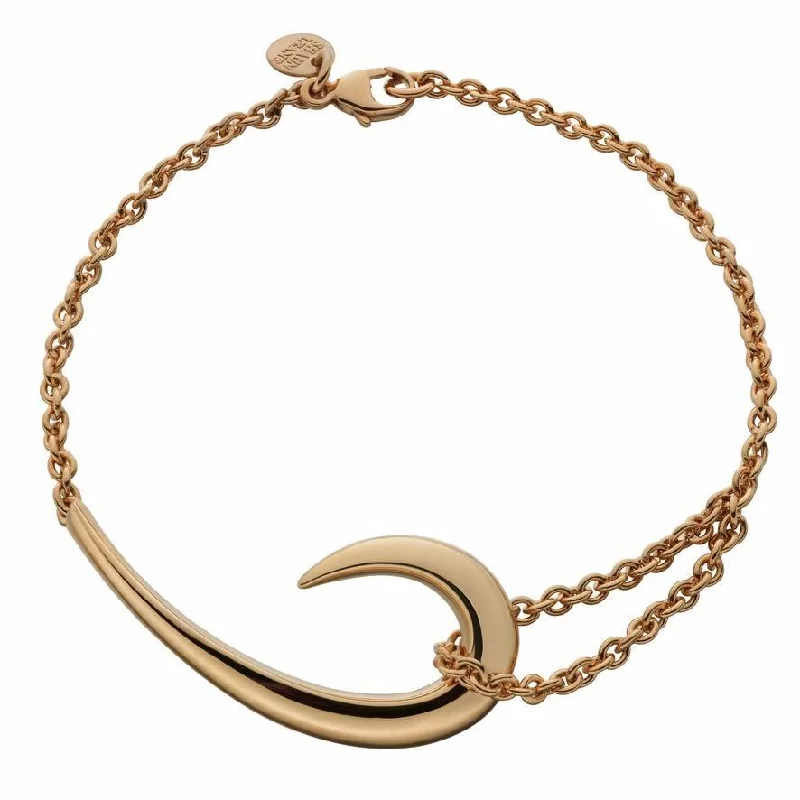 Shaun Leane Sabre Rose Gold Vermeil Hook Bracelet