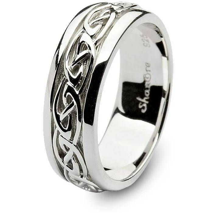 Men's music - note rings for musiciansMens Sterling Silver Celtic Wedding Rings SM-SD11 Men's music - note rings for musiciansMens Sterling Silver Celtic Wedding Rings SM-SD11
