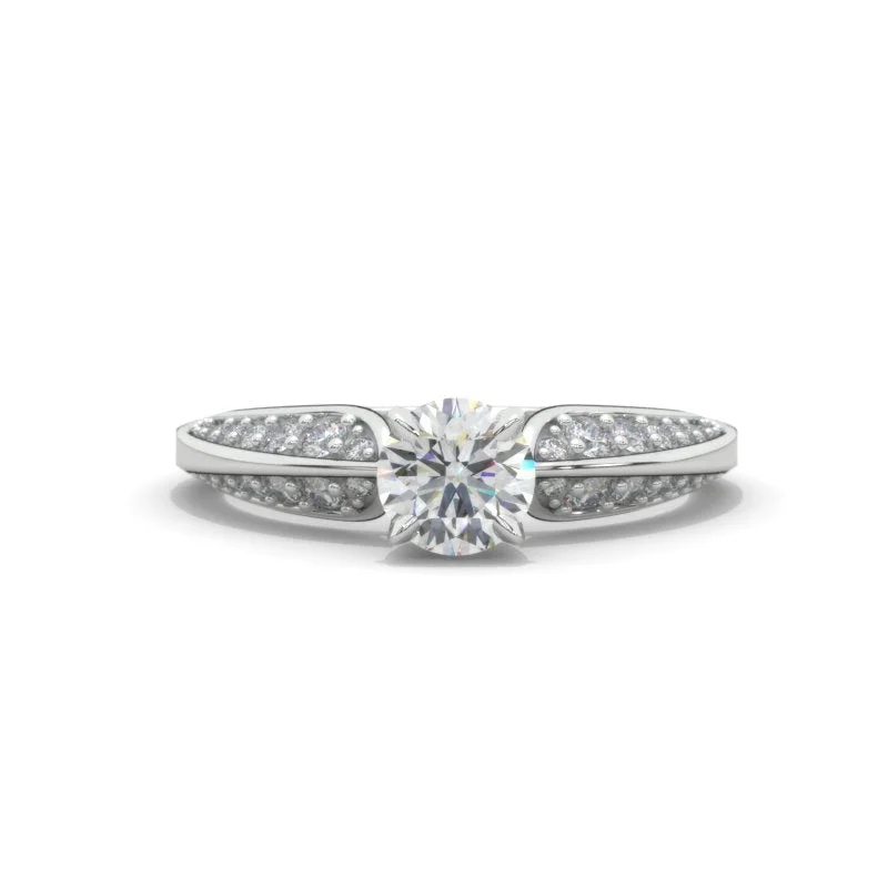 Men's Aquamarine Engagement Rings in 9K Gold with a Bezel - Set StoneGiliarto Moissanite Engagement Ring 14K White Gold Men's Aquamarine Engagement Rings in 9K Gold with a Bezel - Set StoneGiliarto Moissanite Engagement Ring 14K White Gold