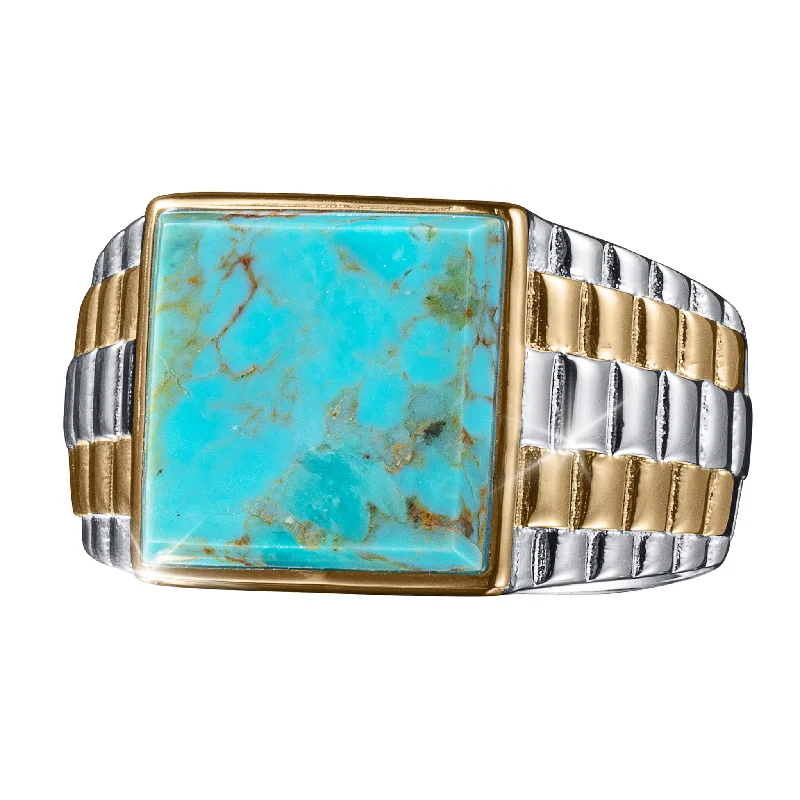 Vintage - Inspired Filigree - Design Women's Rings in Sterling SilverTurquoise Reflections Men's Ring Vintage - Inspired Filigree - Design Women's Rings in Sterling SilverTurquoise Reflections Men's Ring