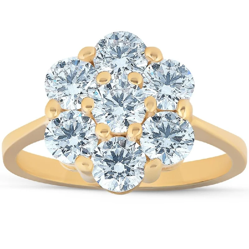 2 Ct Diamond EX3 Lab Grown 14k Yellow Gold Engagement Ring (((G-H)), SI(1)-SI(2)) 2 Ct Diamond EX3 Lab Grown 14k Yellow Gold Engagement Ring (((G-H)), SI(1)-SI(2))