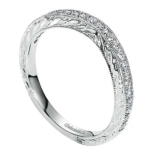 Men's Sapphire Engagement Rings in 18K White Gold with Pave Diamond AccentsEngraved Shank Diamond Band .19Cttw 14K White Gold 144B Men's Sapphire Engagement Rings in 18K White Gold with Pave Diamond AccentsEngraved Shank Diamond Band .19Cttw 14K White Gold 144B