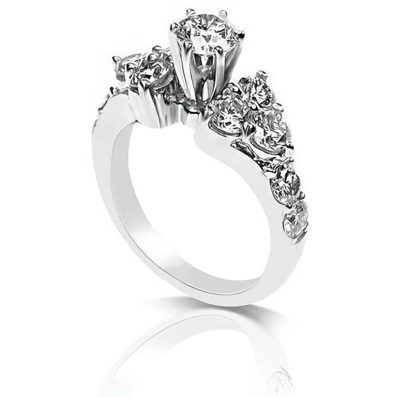 Men's Ruby Engagement Rings in Rose Gold with a Solitaire Design for a Romantic Gesture1.75-2.90 CT Round Cut Diamonds - Engagement Ring Men's Ruby Engagement Rings in Rose Gold with a Solitaire Design for a Romantic Gesture1.75-2.90 CT Round Cut Diamonds - Engagement Ring