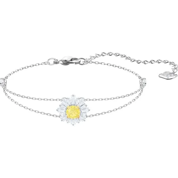 Swarovski Sunshine Rhodium Plated Bracelet