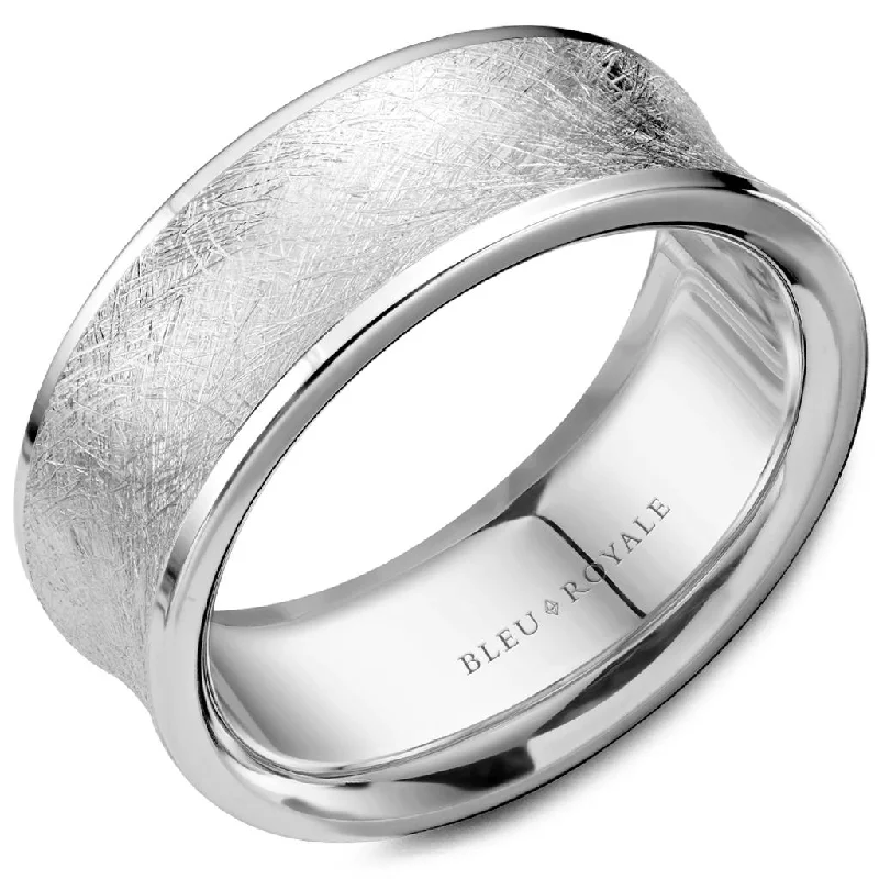 Men's Topaz Engagement Rings in 10K Gold with a Channel - Set Diamond BandBleu Royale Brushed Men's Band Men's Topaz Engagement Rings in 10K Gold with a Channel - Set Diamond BandBleu Royale Brushed Men's Band