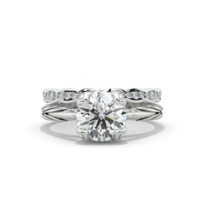 Men's Ruby Engagement Rings in Rose Gold with a Solitaire Design for a Romantic Gesture14K White Gold 2 Carat Round Moissanite Floral Engagement Ring, Eternity Ring Set Men's Ruby Engagement Rings in Rose Gold with a Solitaire Design for a Romantic Gesture14K White Gold 2 Carat Round Moissanite Floral Engagement Ring, Eternity Ring Set
