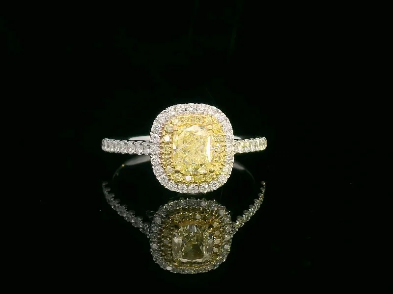 Men's Agate Engagement Rings in Sterling Silver with a Mosaic - Style InlayFancy Yellow Diamond Engagement Ring in 18K White Gold | Cushion Cut Center Stone with Double Diamond Halo Men's Agate Engagement Rings in Sterling Silver with a Mosaic - Style InlayFancy Yellow Diamond Engagement Ring in 18K White Gold | Cushion Cut Center Stone with Double Diamond Halo