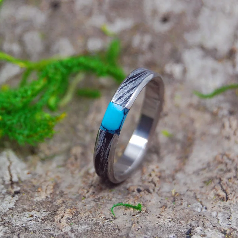Engagement - Inspired Women's Rings with a Halo of Small DiamondsDesires Whirlwind Turquoise | Men's M3, Turquoise & Titanium Engagement Ring Engagement - Inspired Women's Rings with a Halo of Small DiamondsDesires Whirlwind Turquoise | Men's M3, Turquoise & Titanium Engagement Ring