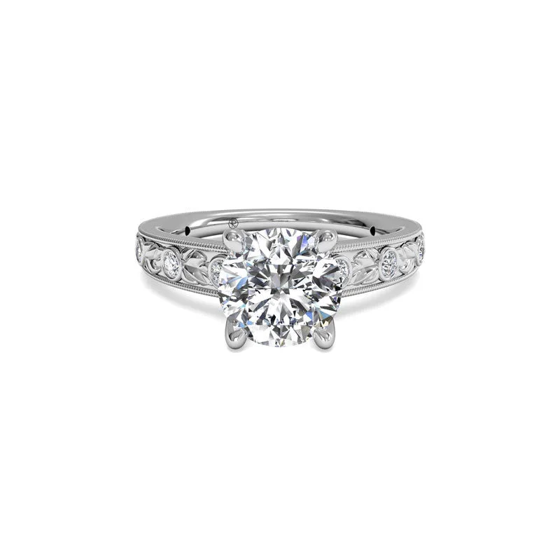 Men's Topaz Engagement Rings in 10K Gold with a Channel - Set Diamond BandGrecian Leaf Round Brilliant Diamond Engagement Ring Men's Topaz Engagement Rings in 10K Gold with a Channel - Set Diamond BandGrecian Leaf Round Brilliant Diamond Engagement Ring