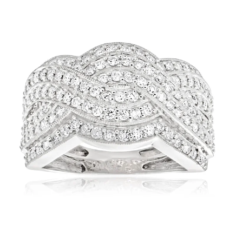 Sapphire Gemstone Rings in 18K White Gold with Diamond Accents for an Elegant Engagement1.00 Carat Diamond Ring in 9ct White Gold Sapphire Gemstone Rings in 18K White Gold with Diamond Accents for an Elegant Engagement1.00 Carat Diamond Ring in 9ct White Gold