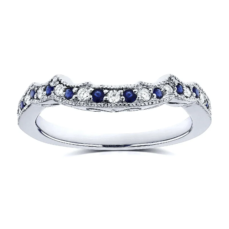Aquamarine Gemstone Rings in 9K Gold with a Bezel Setting for a Modern and Secure Fit1/5ct TCW Sapphire and Diamond Contour Wedding Ring in 14k White Gold Aquamarine Gemstone Rings in 9K Gold with a Bezel Setting for a Modern and Secure Fit1/5ct TCW Sapphire and Diamond Contour Wedding Ring in 14k White Gold