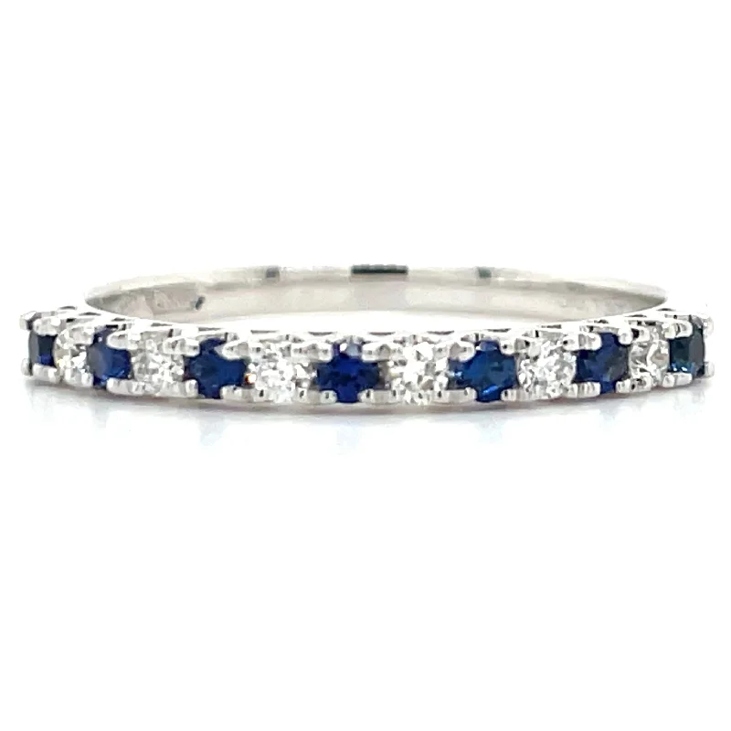 Moonstone Gemstone Rings in Silver - Plated Copper with a Celtic - Inspired Pattern for a Mystical Vibe18ct White Gold Earth Grown Sapphire & Diamond Band Moonstone Gemstone Rings in Silver - Plated Copper with a Celtic - Inspired Pattern for a Mystical Vibe18ct White Gold Earth Grown Sapphire & Diamond Band
