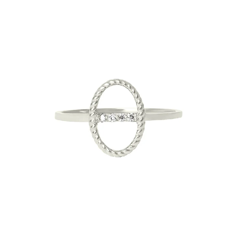 Aquamarine Gemstone Rings in 9K Gold with a Bezel Setting for a Modern and Secure FitCelestial Bar 18K Whitegold Ring w. Diamonds