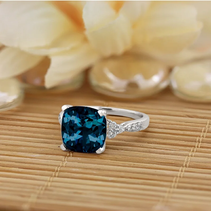 Ruby Gemstone Rings in 14K Yellow Gold with a Solitaire Setting for a Classic and Bold StatementAuriya 1 1/5ct Fancy Cushion London Blue Topaz and Diamond Engagement Ring 1/4ctw 14k Gold Ruby Gemstone Rings in 14K Yellow Gold with a Solitaire Setting for a Classic and Bold StatementAuriya 1 1/5ct Fancy Cushion London Blue Topaz and Diamond Engagement Ring 1/4ctw 14k Gold