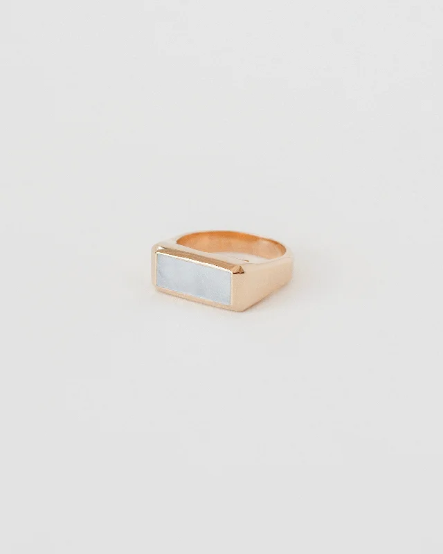 Malachite Gemstone Rings in 14K Gold with a Carved Stone for a Unique and Artistic AppealBASIN RING | MOTHER OF PEARL Malachite Gemstone Rings in 14K Gold with a Carved Stone for a Unique and Artistic AppealBASIN RING | MOTHER OF PEARL