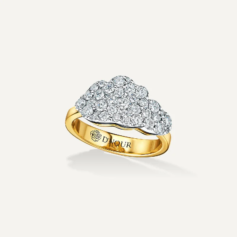 Lapis Lazuli Gemstone Rings in Sterling Silver with a Star - Shaped Setting for a Celestial - Inspired PieceAllusia Love Clustered 18K Gold Ring w. Diamonds Lapis Lazuli Gemstone Rings in Sterling Silver with a Star - Shaped Setting for a Celestial - Inspired PieceAllusia Love Clustered 18K Gold Ring w. Diamonds