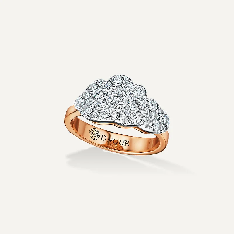 Malachite Gemstone Rings in 14K Gold with a Carved Stone for a Unique and Artistic AppealAllusia Love Clustered 18K Rosegold Ring w. Diamonds Malachite Gemstone Rings in 14K Gold with a Carved Stone for a Unique and Artistic AppealAllusia Love Clustered 18K Rosegold Ring w. Diamonds