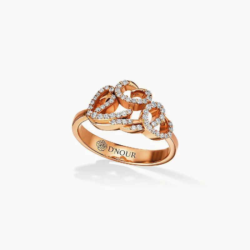 Iolite Gemstone Rings in 10K Gold with a Twisted Band for a Distinctive and Stylish AccessoryAllusia Love Detailed 18K Rosegold Ring w. Diamonds Iolite Gemstone Rings in 10K Gold with a Twisted Band for a Distinctive and Stylish AccessoryAllusia Love Detailed 18K Rosegold Ring w. Diamonds