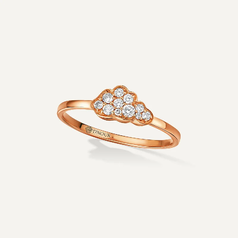 Malachite Gemstone Rings in 14K Gold with a Carved Stone for a Unique and Artistic AppealAllusia Love Mini 18K Rosegold Ring w. Diamonds Malachite Gemstone Rings in 14K Gold with a Carved Stone for a Unique and Artistic AppealAllusia Love Mini 18K Rosegold Ring w. Diamonds