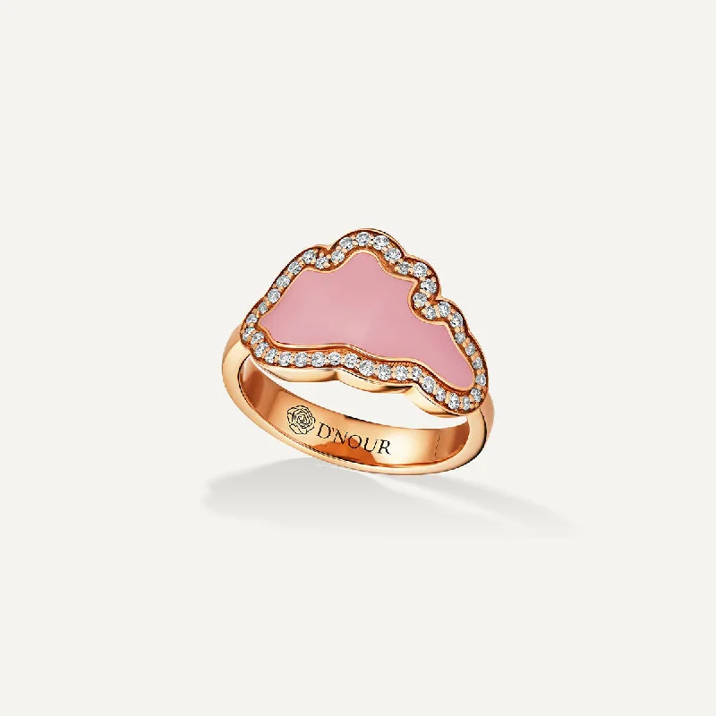 Sapphire Gemstone Rings in 18K White Gold with Diamond Accents for an Elegant EngagementAllusia Love Pink Enamel 18K Rosegold Ring w. Diamonds Sapphire Gemstone Rings in 18K White Gold with Diamond Accents for an Elegant EngagementAllusia Love Pink Enamel 18K Rosegold Ring w. Diamonds