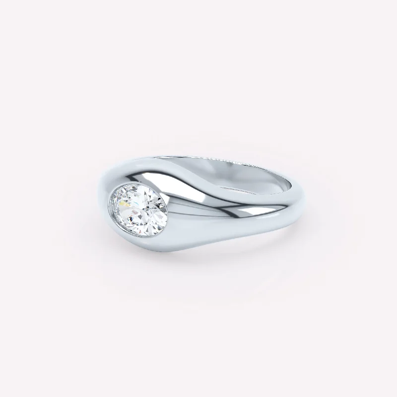 Topaz Gemstone Rings in 10K Gold with a Channel - Set Design for a Contemporary and Durable OptionCurve Signet 18K Whitegold Ring w. Diamond Topaz Gemstone Rings in 10K Gold with a Channel - Set Design for a Contemporary and Durable OptionCurve Signet 18K Whitegold Ring w. Diamond