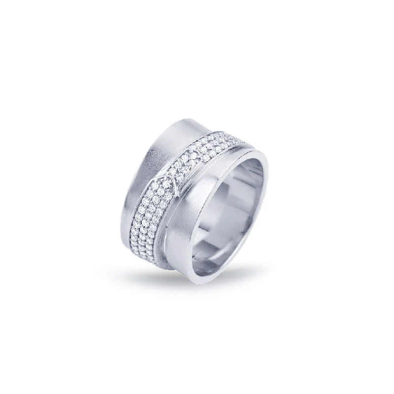 Tourmaline Gemstone Rings in 18K Two - Tone Gold with a Floral - Shaped Setting for a Feminine TouchJovian Small 18K Whitegold Ring w. Diamonds Tourmaline Gemstone Rings in 18K Two - Tone Gold with a Floral - Shaped Setting for a Feminine TouchJovian Small 18K Whitegold Ring w. Diamonds