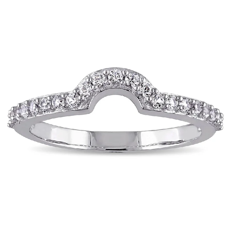Peridot Gemstone Rings in 14K Gold - Filled Metal with a Pave - Set Band for a Sparkling LookMiadora 10k White Gold Created White Sapphire Contour Wedding Band Peridot Gemstone Rings in 14K Gold - Filled Metal with a Pave - Set Band for a Sparkling LookMiadora 10k White Gold Created White Sapphire Contour Wedding Band