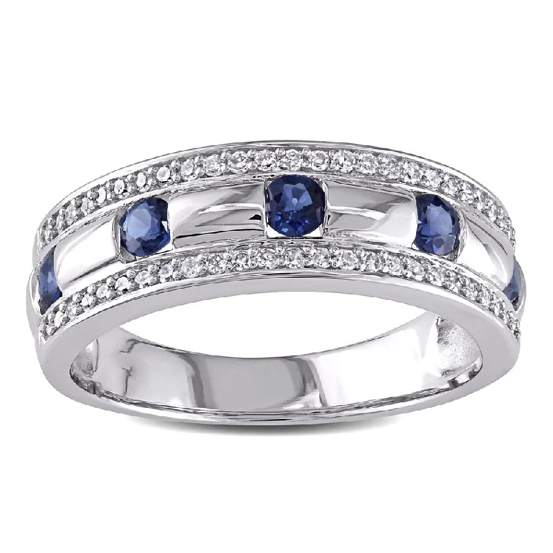 Jasper Gemstone Rings in 18K Gold Vermeil with a Matte Finish for a Subtle and Elegant LookMiadora Signature 10k White Gold Men's 1/ 4ct TDW Diamond and Sapphire Anniversary Band (G-H, I1-I2) Jasper Gemstone Rings in 18K Gold Vermeil with a Matte Finish for a Subtle and Elegant LookMiadora Signature 10k White Gold Men's 1/ 4ct TDW Diamond and Sapphire Anniversary Band (G-H, I1-I2)
