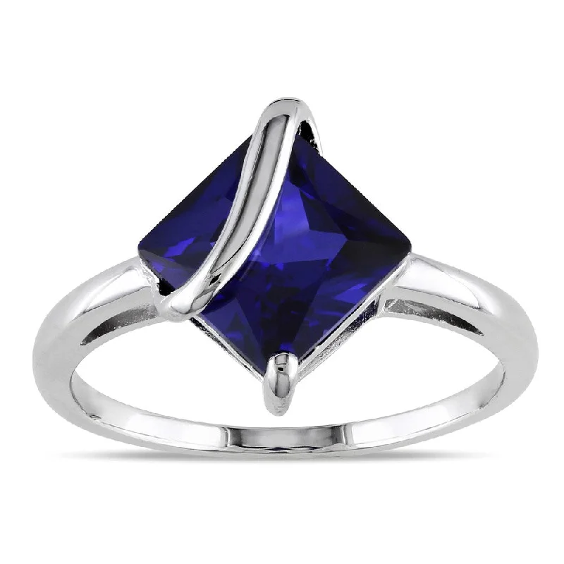 Citrine Gemstone Rings in Stainless Steel with a Stackable Design for a Trendy Everyday WearMiadora Sterling Silver Created Sapphire Fashion Ring Citrine Gemstone Rings in Stainless Steel with a Stackable Design for a Trendy Everyday WearMiadora Sterling Silver Created Sapphire Fashion Ring