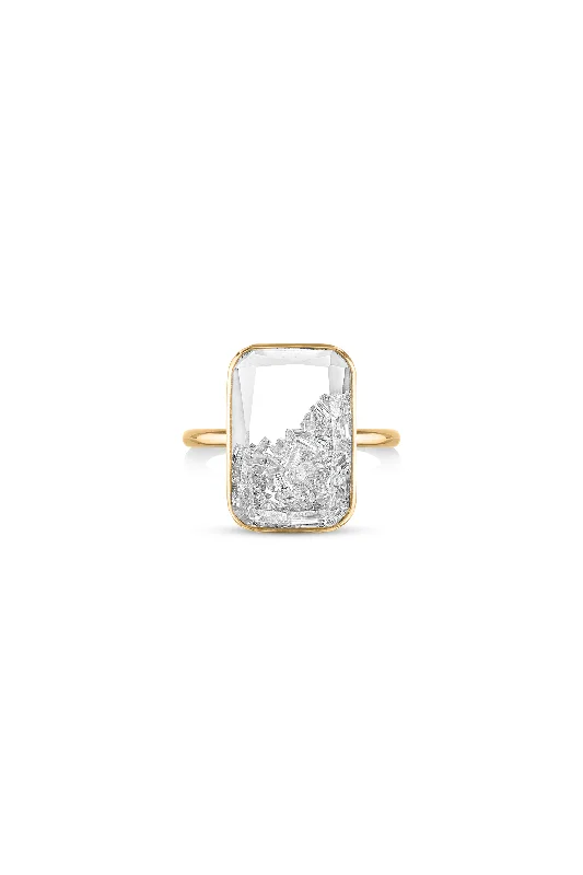 Tourmaline Gemstone Rings in 18K Two - Tone Gold with a Floral - Shaped Setting for a Feminine TouchDiamond Rectangular 18K Gold Ring w. Diamond & Sapphire Tourmaline Gemstone Rings in 18K Two - Tone Gold with a Floral - Shaped Setting for a Feminine TouchDiamond Rectangular 18K Gold Ring w. Diamond & Sapphire