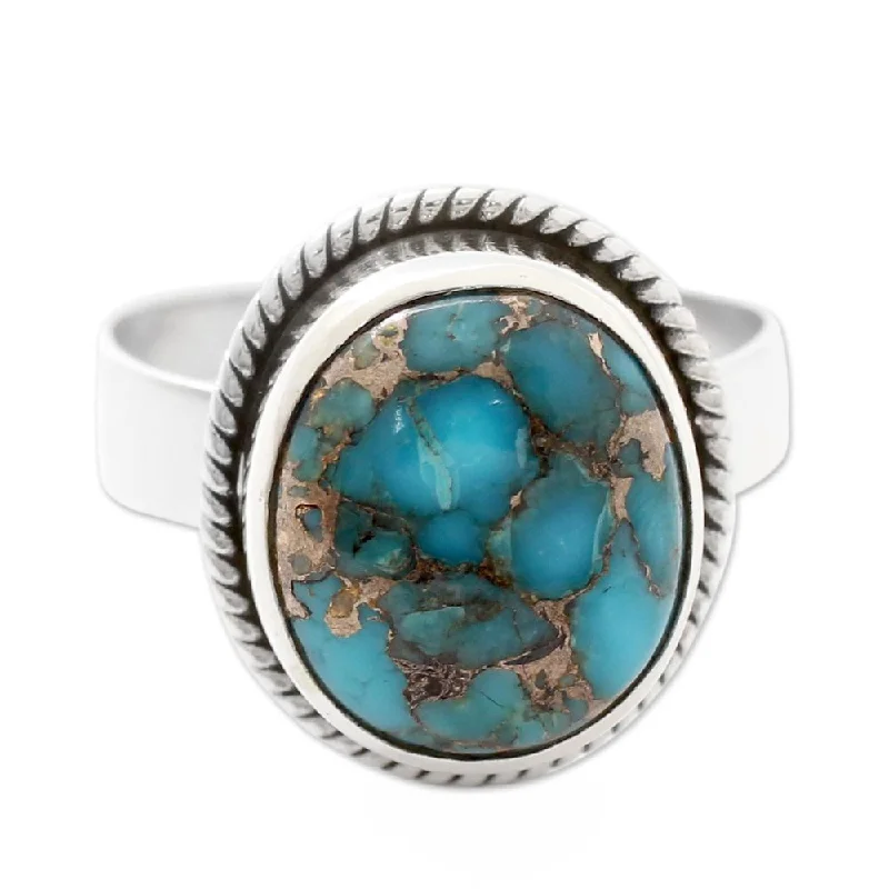 Amethyst Gemstone Rings in Sterling Silver with a Halo of Cubic Zirconia for a Budget - Friendly LuxuryNOVICA Handmade Sterling Silver 'Blue Sky in Jaipur' Turquoise Ring (India) Amethyst Gemstone Rings in Sterling Silver with a Halo of Cubic Zirconia for a Budget - Friendly LuxuryNOVICA Handmade Sterling Silver 'Blue Sky in Jaipur' Turquoise Ring (India)
