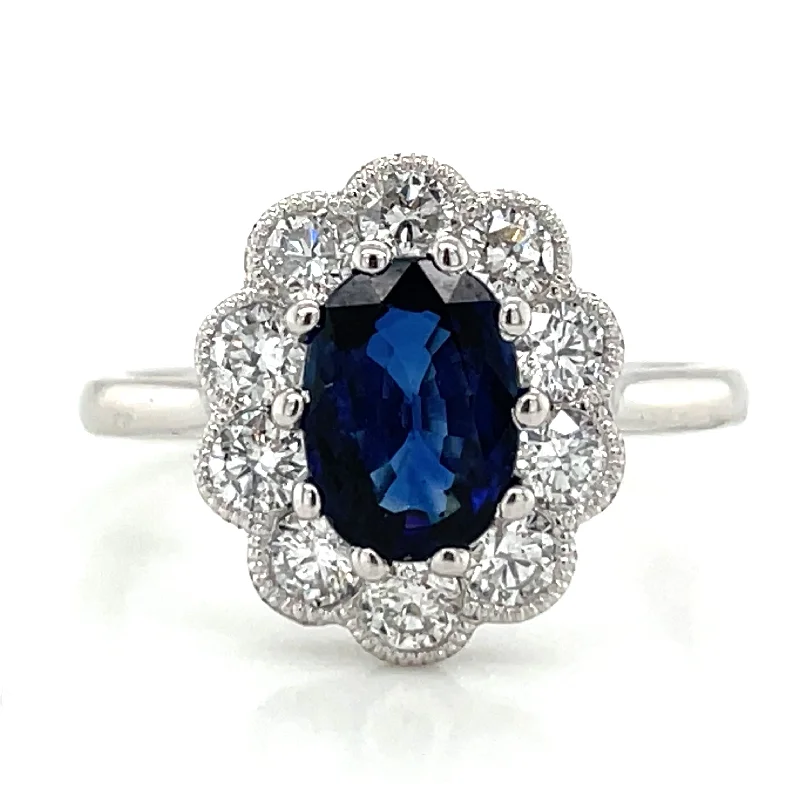 Amethyst Gemstone Rings in Sterling Silver with a Halo of Cubic Zirconia for a Budget - Friendly LuxuryPlatinum Earth Grown 1.78ct Oval Sapphire and Diamond Halo Ring Amethyst Gemstone Rings in Sterling Silver with a Halo of Cubic Zirconia for a Budget - Friendly LuxuryPlatinum Earth Grown 1.78ct Oval Sapphire and Diamond Halo Ring