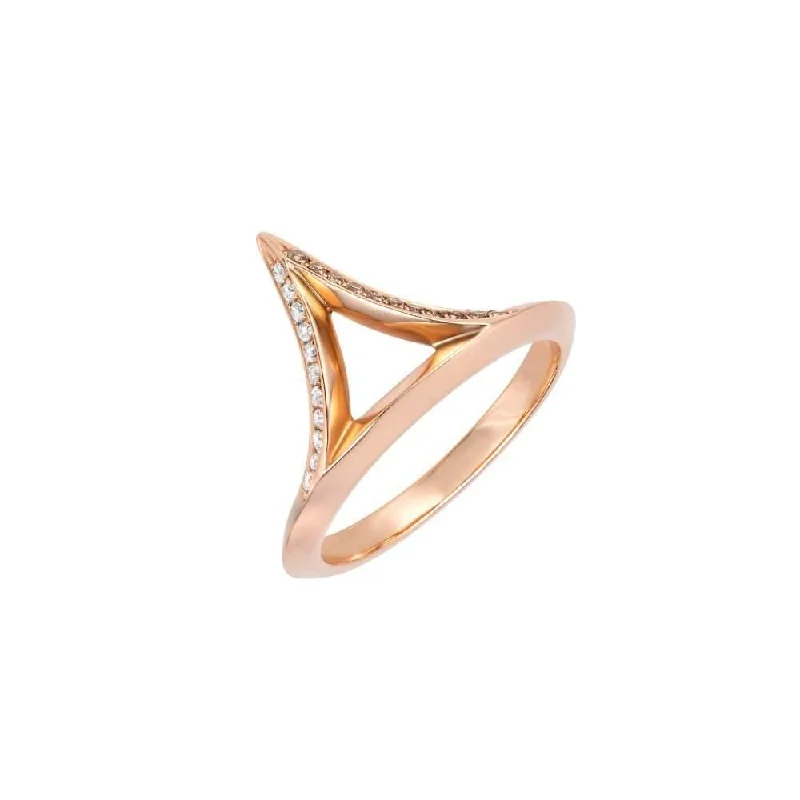 Amethyst Gemstone Rings in Sterling Silver with a Halo of Cubic Zirconia for a Budget - Friendly LuxuryICON FINE Spire 18K Rosegold Ring w. Diamond Amethyst Gemstone Rings in Sterling Silver with a Halo of Cubic Zirconia for a Budget - Friendly LuxuryICON FINE Spire 18K Rosegold Ring w. Diamond