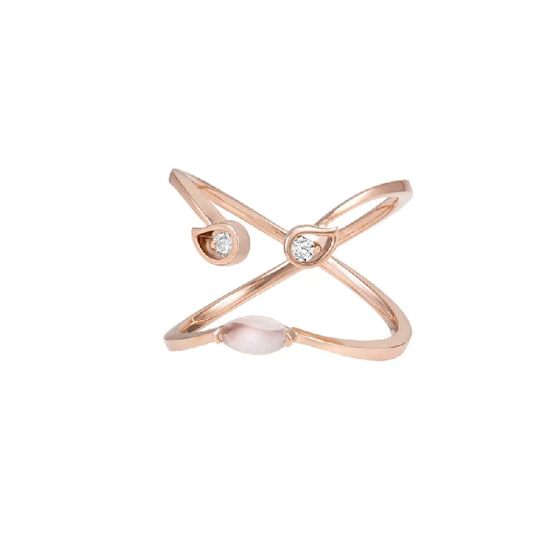 Agate Gemstone Rings in Sterling Silver with a Mosaic - Inspired Inlay for a Bohemian StylePREMIERE Florentina 18K Rosegold Ring w. Diamond & Chalcedony Agate Gemstone Rings in Sterling Silver with a Mosaic - Inspired Inlay for a Bohemian StylePREMIERE Florentina 18K Rosegold Ring w. Diamond & Chalcedony