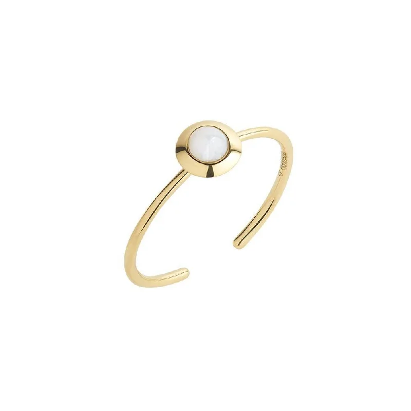Agate Gemstone Rings in Sterling Silver with a Mosaic - Inspired Inlay for a Bohemian StyleGems of Cosmo 18K Gold Ring w. Opal Agate Gemstone Rings in Sterling Silver with a Mosaic - Inspired Inlay for a Bohemian StyleGems of Cosmo 18K Gold Ring w. Opal