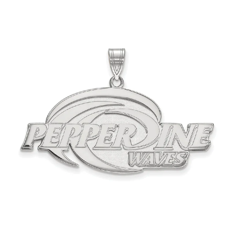 Tassel - Trimmed Amethyst Pendant Necklace for Festival - Goers10k White Gold Pepperdine U. Large Logo Pendant Tassel - Trimmed Amethyst Pendant Necklace for Festival - Goers10k White Gold Pepperdine U. Large Logo Pendant