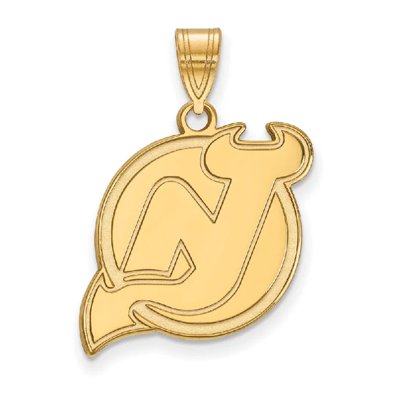 Magnetic - Closure Pendant Necklace with a Hidden Compartment for Secret Keepers10k Yellow Gold NHL New Jersey Devils Large Pendant Magnetic - Closure Pendant Necklace with a Hidden Compartment for Secret Keepers10k Yellow Gold NHL New Jersey Devils Large Pendant