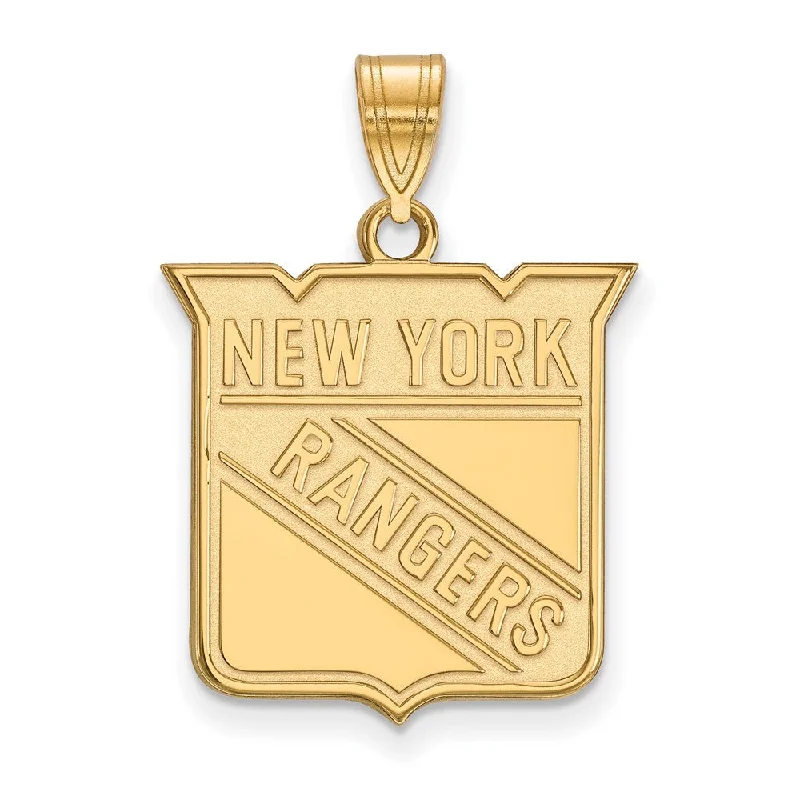 Hypoallergenic Stainless Steel Dog Tag Pendant Necklace for Active Men10k Yellow Gold NHL New York Rangers Large Pendant Hypoallergenic Stainless Steel Dog Tag Pendant Necklace for Active Men10k Yellow Gold NHL New York Rangers Large Pendant