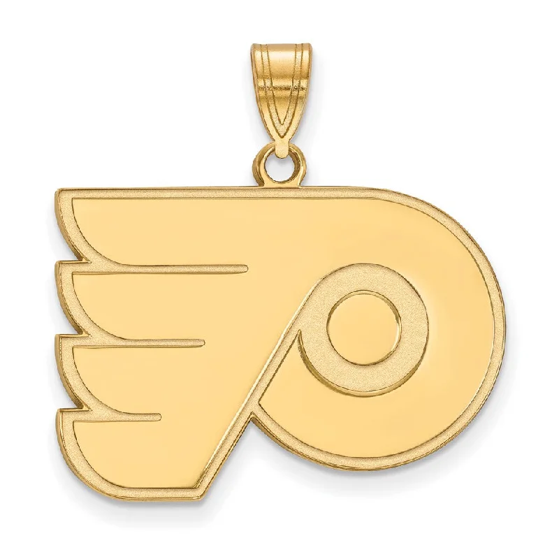 Double - Sided Pendant Necklace with a Photo Insert for Memory - Keepers10k Yellow Gold NHL Philadelphia Flyers Large Pendant Double - Sided Pendant Necklace with a Photo Insert for Memory - Keepers10k Yellow Gold NHL Philadelphia Flyers Large Pendant