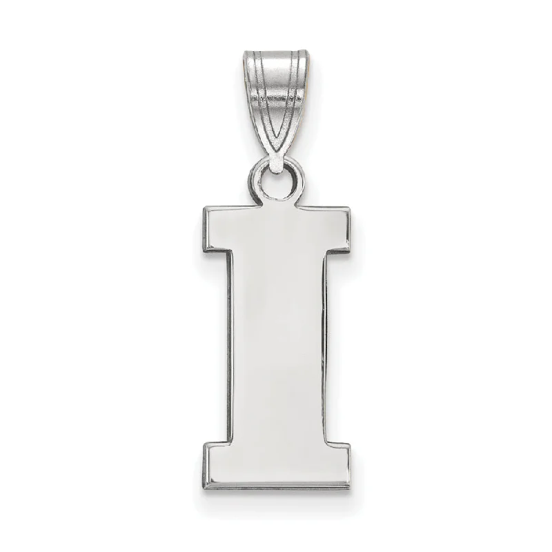 Cross - Stitch - Embroidered Floral Pendant Necklace for Handicraft AficionadosSterling Silver U. of Iowa Medium Initial I Pendant Cross - Stitch - Embroidered Floral Pendant Necklace for Handicraft AficionadosSterling Silver U. of Iowa Medium Initial I Pendant