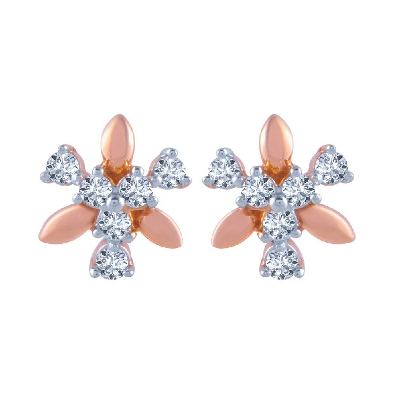 Amethyst - Gemstone Stud Earrings in Purple for a Sophisticated and Birthstone - Inspired Piece14k (585) Rose Gold And Diamond Stud Earrings For Women Amethyst - Gemstone Stud Earrings in Purple for a Sophisticated and Birthstone - Inspired Piece14k (585) Rose Gold And Diamond Stud Earrings For Women